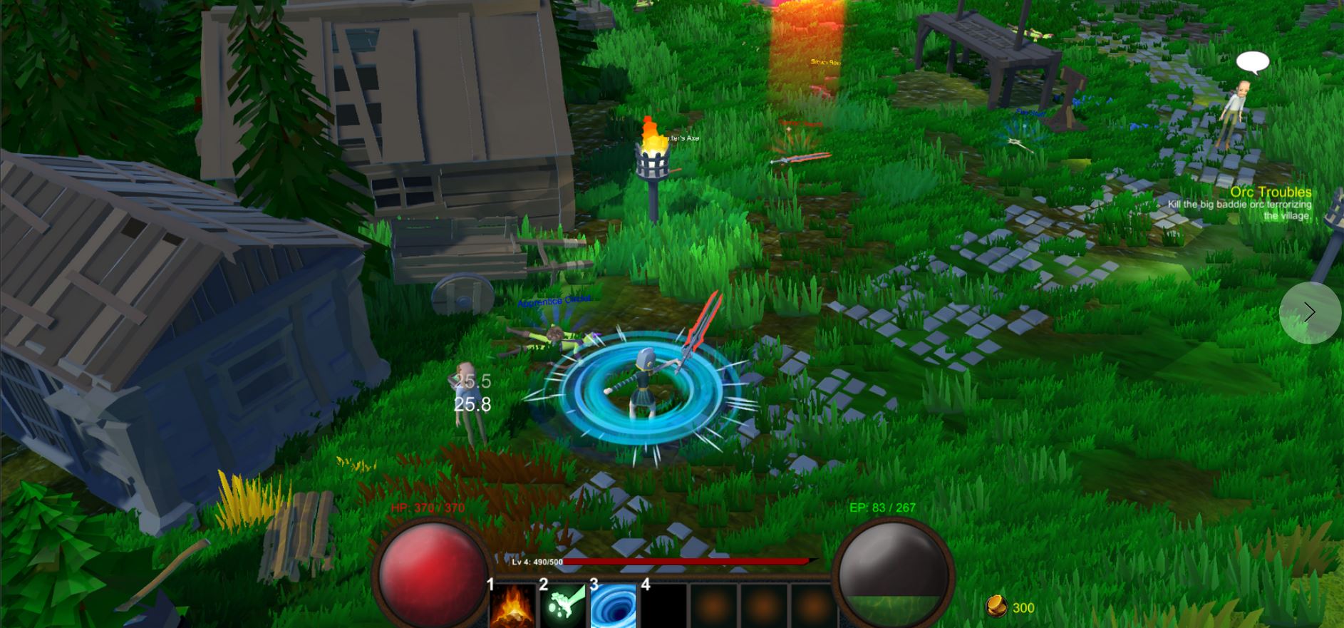 Villager Gameplay